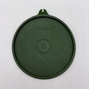 Tupperware Green Round Storage Container Lid 238-39 Replacement Vintage Used‎